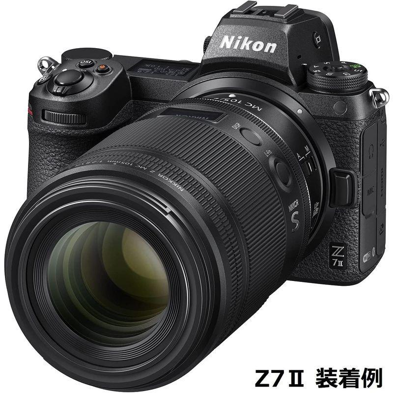 【正規販売店】 Nikon 単焦点マクロレンズ NIKKOR Z MC 105mm f/2.8 VR S Zマウント フルサイズ対応 Sライン NZMC10 【1913825639】(69141円)