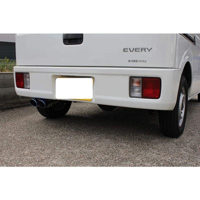 初回限定お試し価格】エブリィ ワゴン マフラー スズキ ABA-DA17W 2本