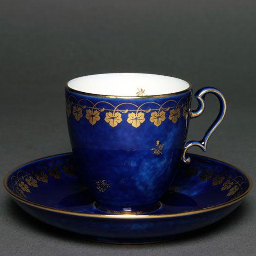 セーブル(Sevres) ペイル 24K金彩装飾平たい大皿