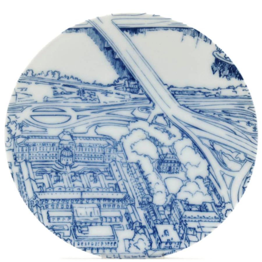 セーブル(Sevres) ペイル 24K金彩装飾平たい大皿