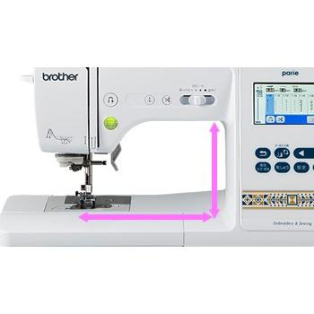 ブラザー工業 ミシン本体 ブラザー刺しゅうミシン parie(パリエ） : そ
