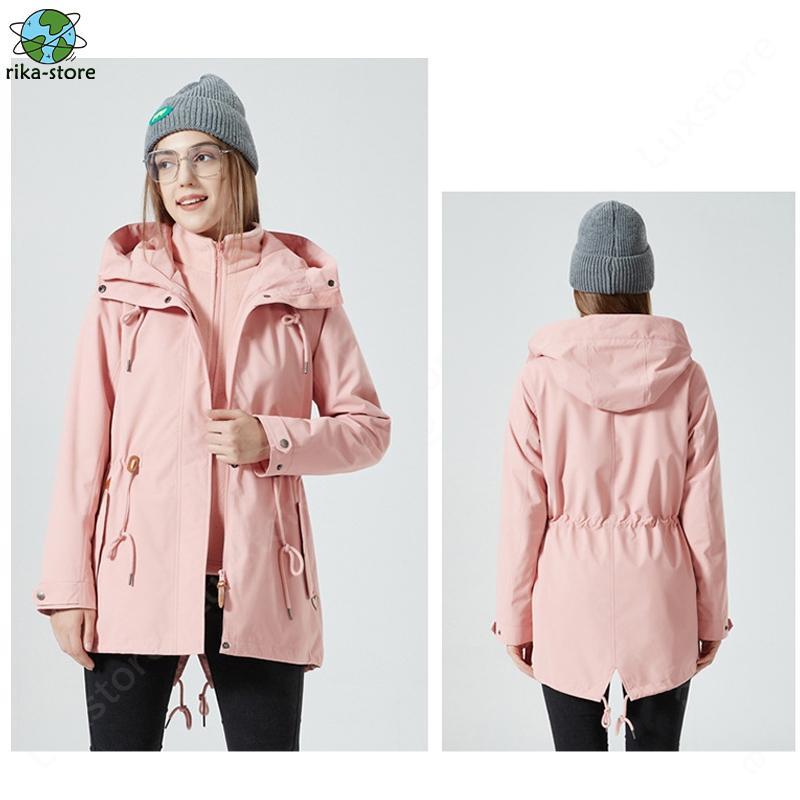 リバレイ　rivalley 中綿　防寒　マウンテンパーカー　レディースL リバレイ rivalley 中綿 防寒 マウンテンパーカー レディースL