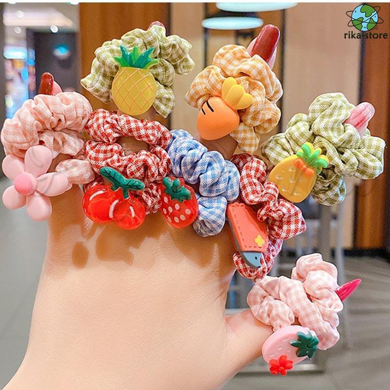 感謝価格】ヘアゴム 10点セット シュシュ かわいい キッズ ヘアアクセサリー 可愛い 髪飾り レディースアクセサリー お花ヘアゴム ヘアアクセサリー