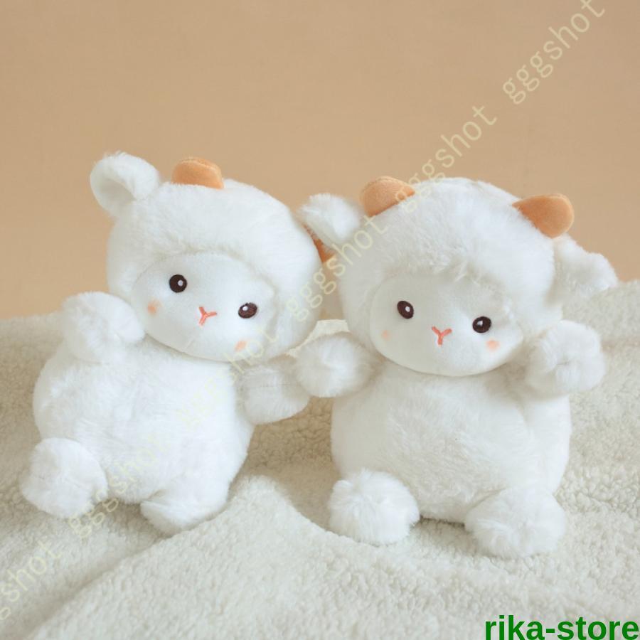 ヒツジ ぬいぐるみ 抱き枕 可愛すぎる もちもち ふわふわ 置くもの