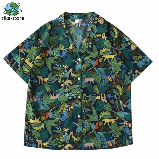 アロハシャツ レディース アロハ 半袖 柄シャツ トップス 春夏 アロハシャツ レディース アロハ 半袖 柄シャツ トップス 春夏