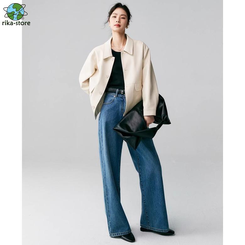 デニムパンツ レディース 大きいサイズ ストレートパンツ 黒 デニムパンツ レディース 大きいサイズ ストレートパンツ 黒