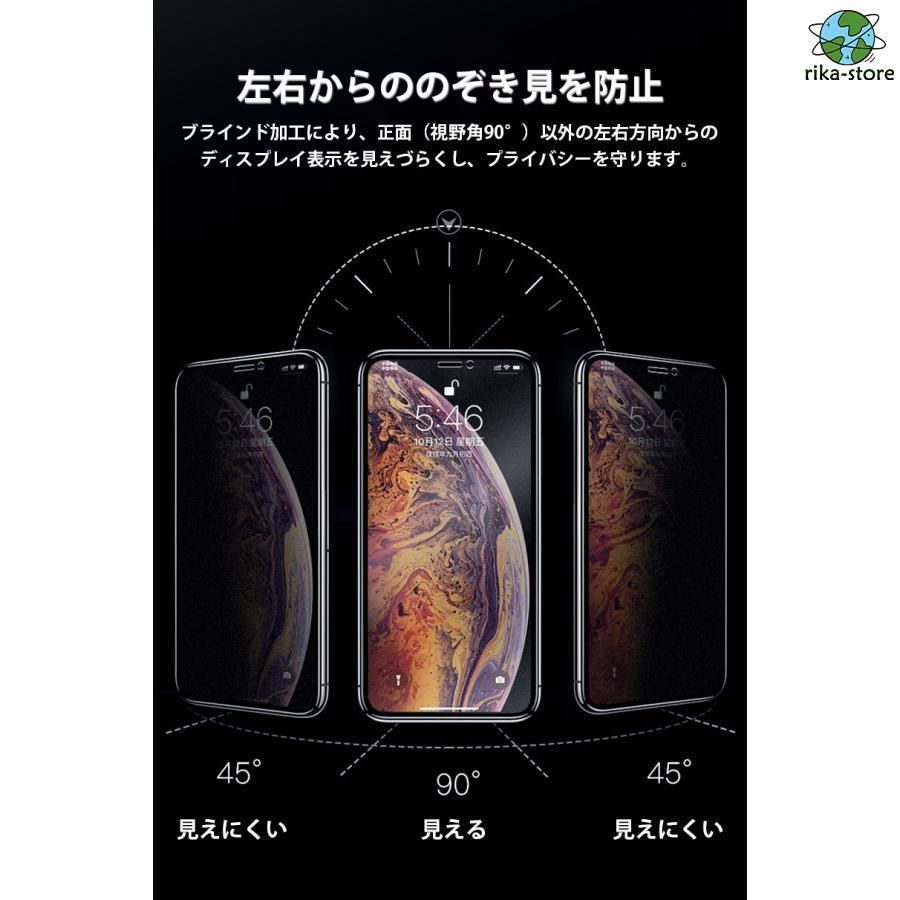 iPhone15 Pro Max ガラスフィルム 覗き見防止 iPhone14 Plus ガラスフィルム マットタイプ iphone13 12 mini ガラスフィルム iPhoneSE3 SE2 8 7 保護フィルム｜sewingrika-store｜04