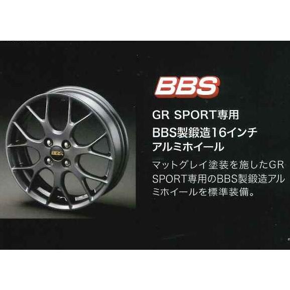 コペン コペン LA400 GR BBSアルミホイール 16X4.5J マットグレイ 1本
