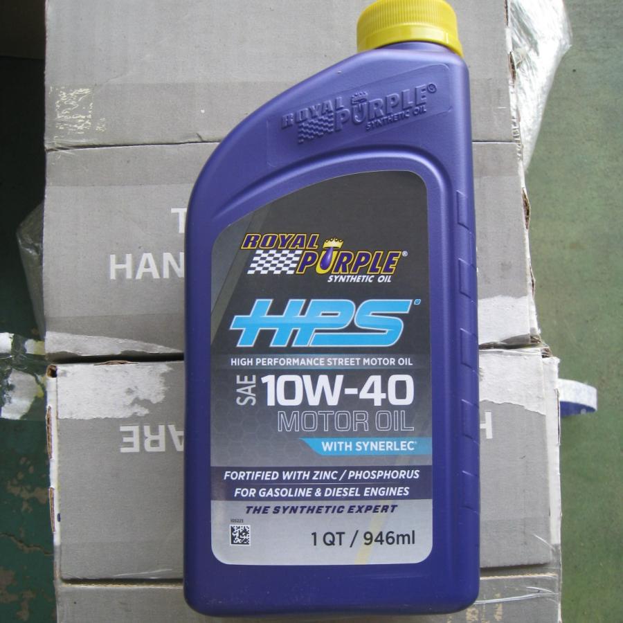 エンジンオイル ロイヤルパープル Royal Purole Synthetic oir HPS 10W
