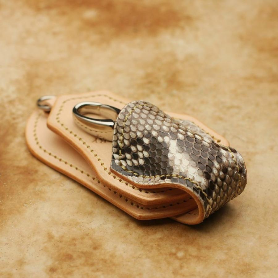 S'FACTORY ベルトループ キーリング＆ループ パイソン ナチュラル（ヘビ革） |  | 04