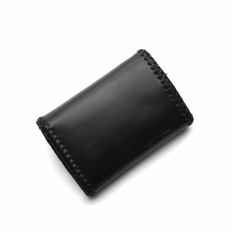 S'FACTORY 革財布 マイクロウォレット カウレザー ブラック（牛革