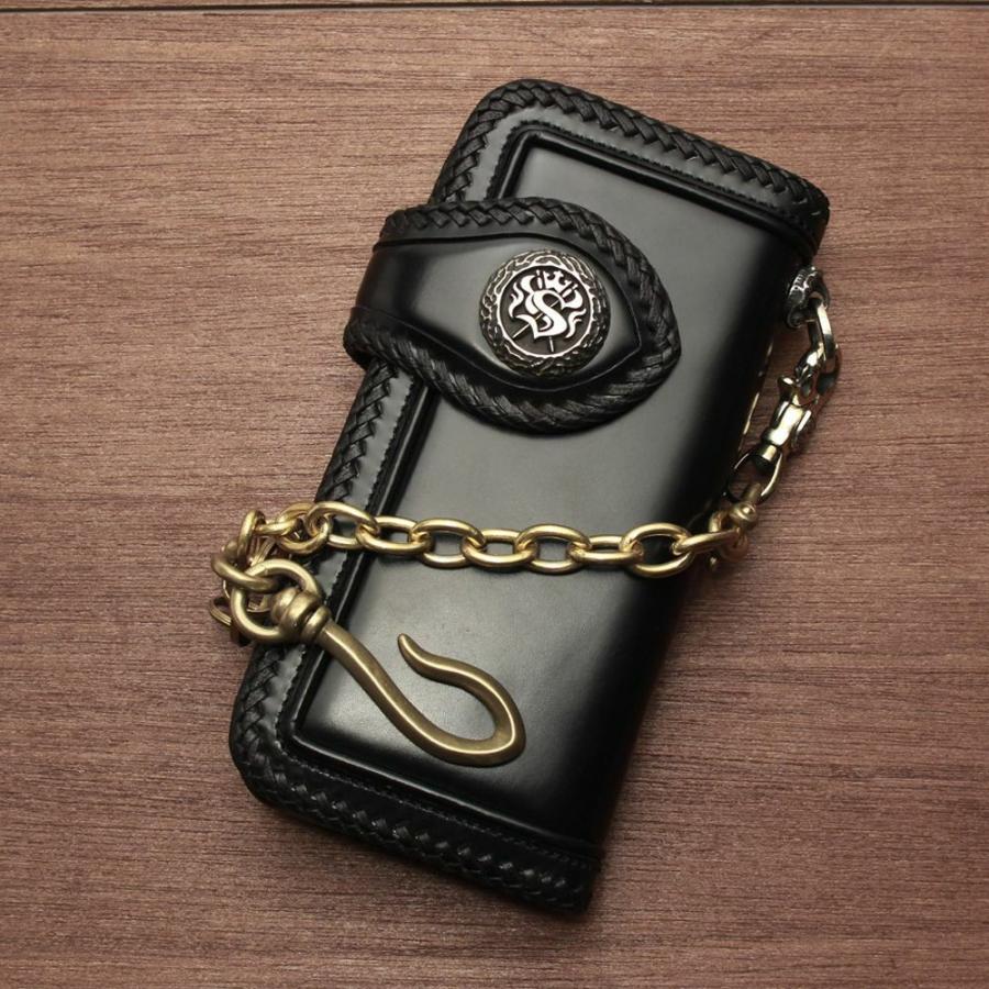 S'FACTORY キーリング ショート ウォレット チェーン リング ゴールド