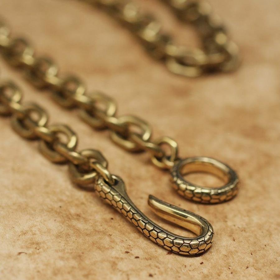 S'FACTORY アクセサリー スネークフック ネックレスチェーン 大 ブラス