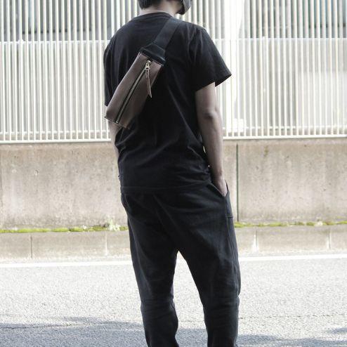S'FACTORY バッグ スリム ボディバッグ カウレザー ブラウン（牛革）_10