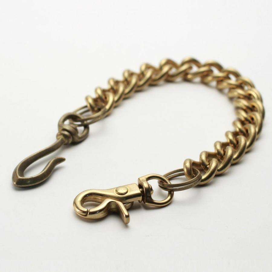 ゴールド ウォレットチェーン 真鍮製 Amazon | H.N.Z メンズ ウォレットチェーン 真鍮 財布チェーン