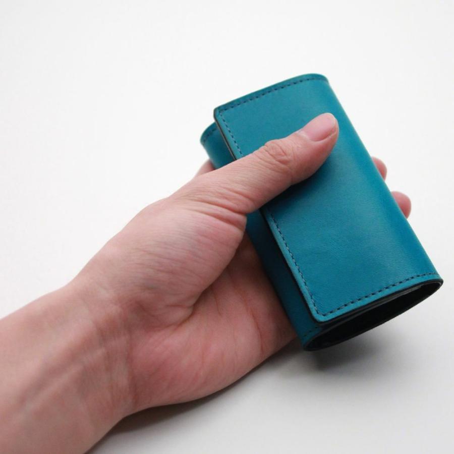S'FACTORY キーケース シンプルキーケース ターコイズブルー