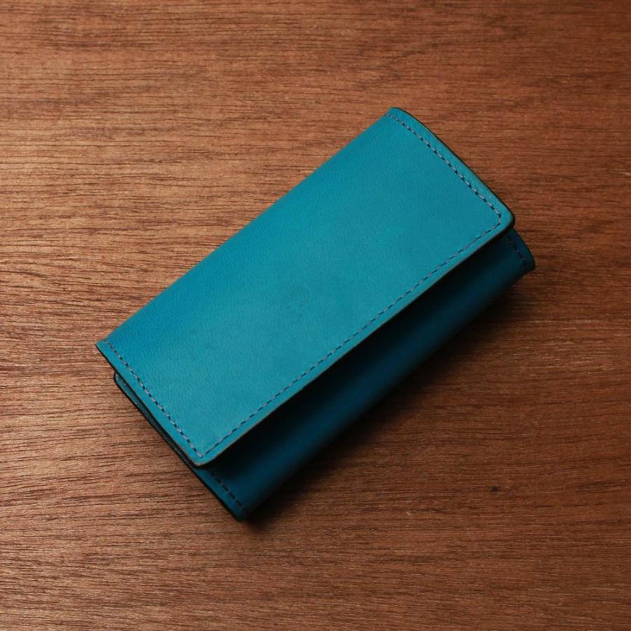 S'FACTORY キーケース シンプルキーケース ターコイズブルー