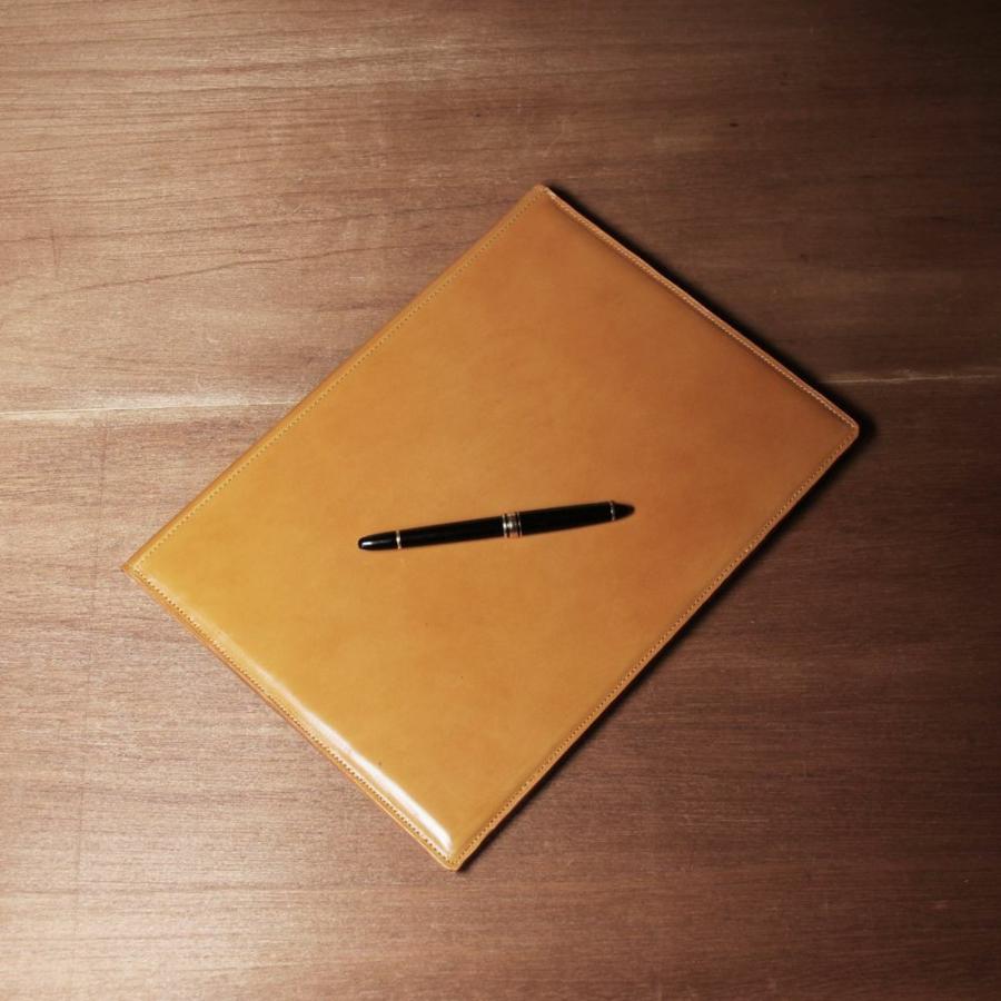 S'FACTORY ステーショナリー A4 レザーバインダー カウレザー キャメル