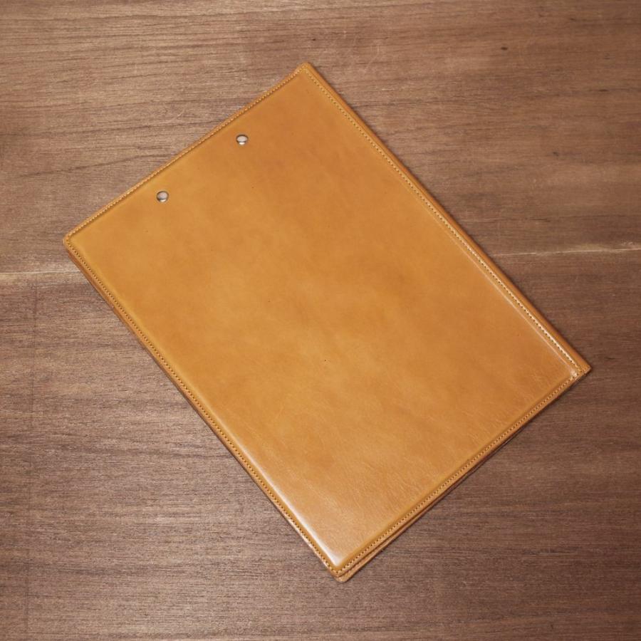 S'FACTORY ステーショナリー A4 レザーバインダー カウレザー キャメル