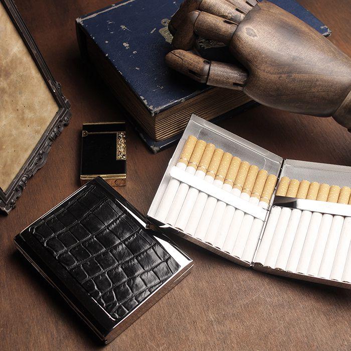 S'FACTORY（エスファクトリー） 喫煙具 メタルシガレットケース 20本