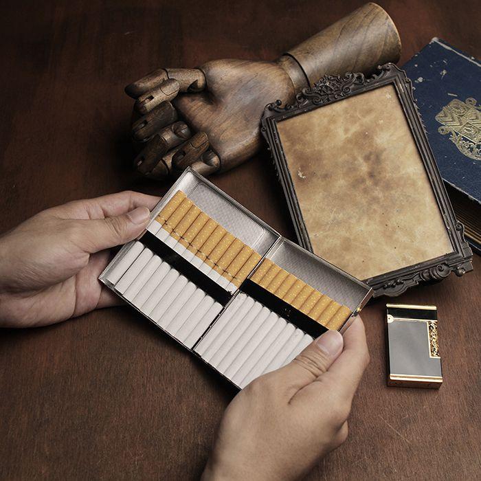 S'FACTORY 喫煙具 メタルシガレットケース 20本タイプ