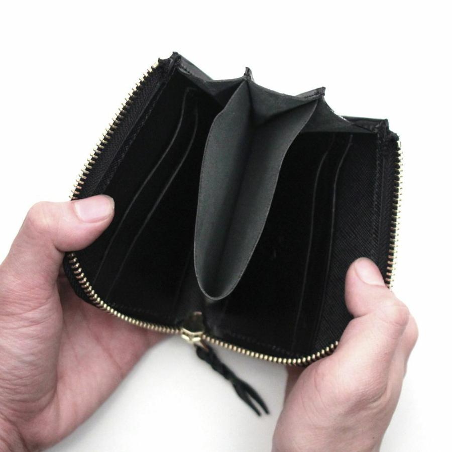 S'FACTORY 革財布 L字ファスナー ショートウォレット リザード（トカゲ