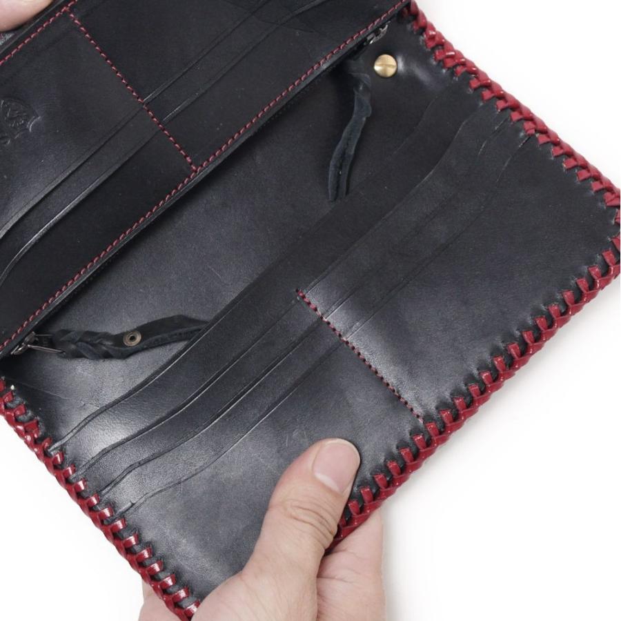 S'FACTORY 革財布 バイカーズウォレット05 カウレザー ブラック