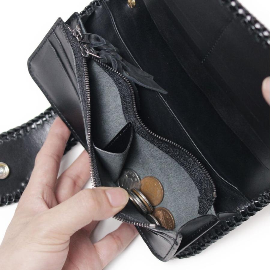 S'FACTORYバイカーズウォレットシャークスキン S'FACTORY 革財布 バイカーズウォレット05 シャーク メッシュ