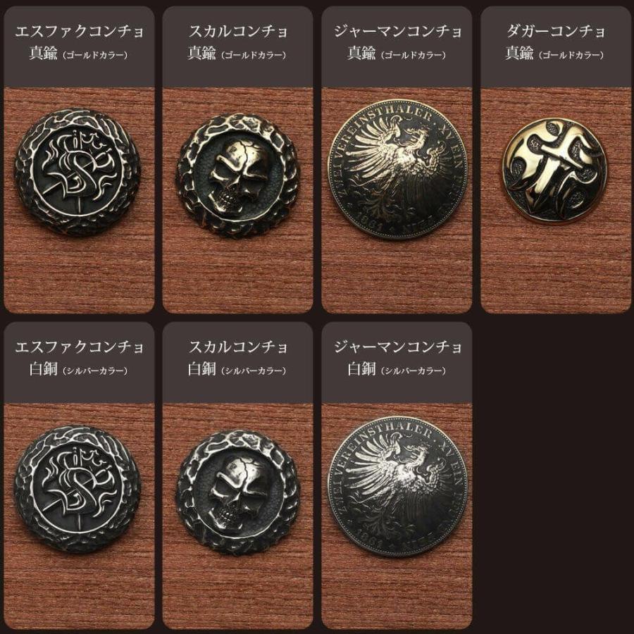 S'FACTORY 革財布 バイカーズウォレット05 クロコダイル ブラック（ワニ革）の画像