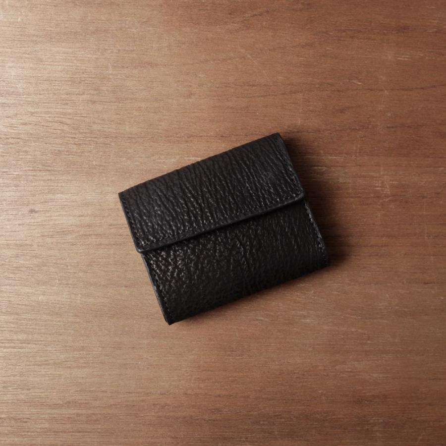 S'FACTORY 革財布 三つ折りミニウォレット シャーク（サメ革） : S