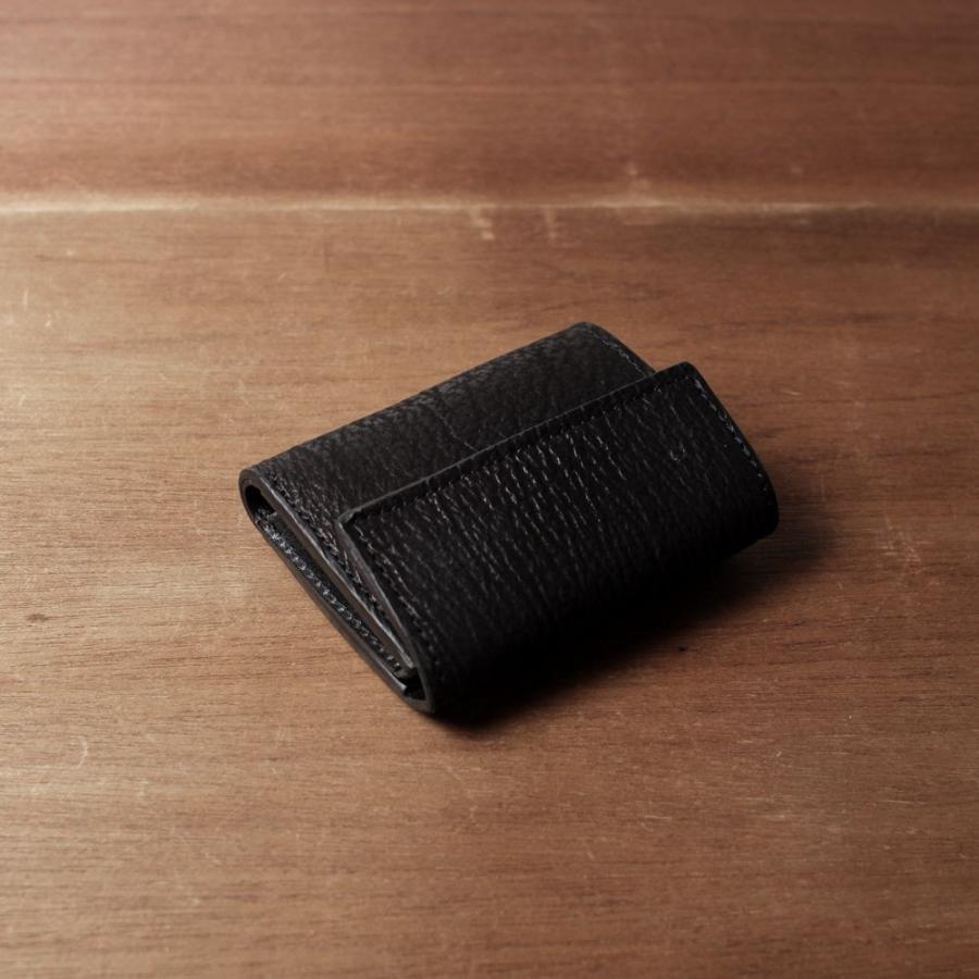 S'FACTORY 革財布 三つ折りミニウォレット シャーク（サメ革） : S