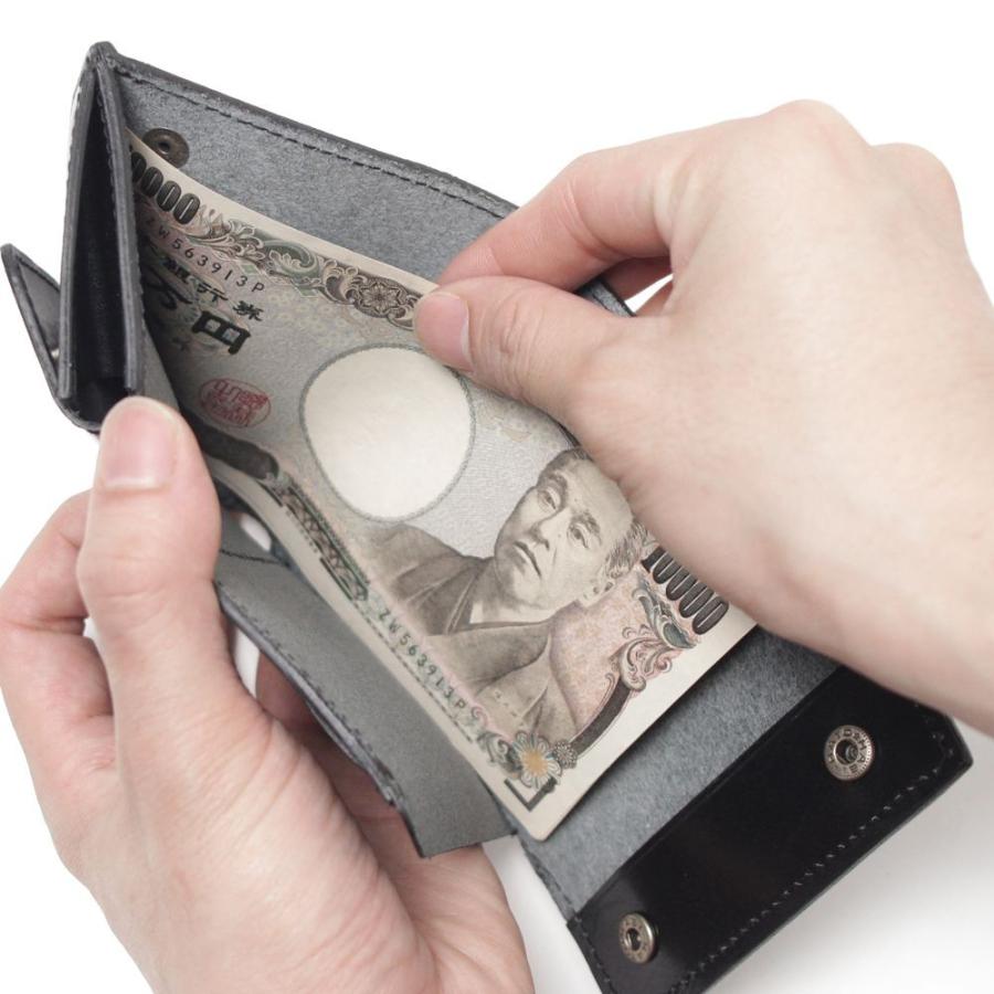 S'FACTORY 革財布 三つ折りミニウォレット シャーク（サメ革） : S