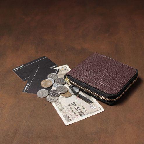 S'FACTORY（エスファクトリー） 革財布 スリムファスナー ショート