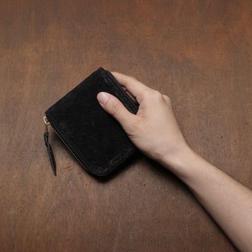 S'FACTORY（エスファクトリー） 革財布 スリムファスナー ショート