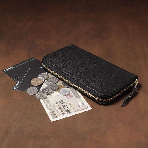 S'FACTORY（エスファクトリー） 革財布 スリムファスナー ロング