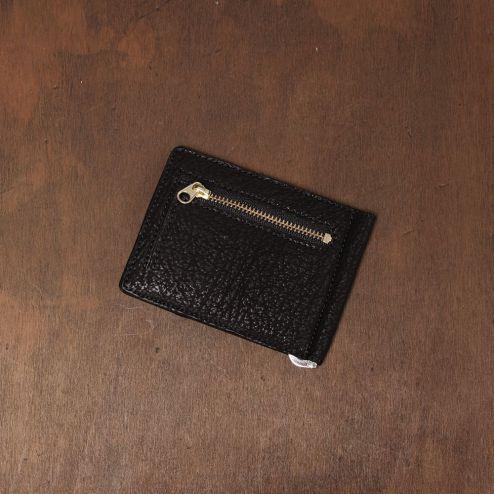 【未使用級✨】GANZO マネークリップ シャークスキン 鮫革 ケース 紺 未使用級✨】GANZO マネークリップ シャークスキン 鮫革 ケース