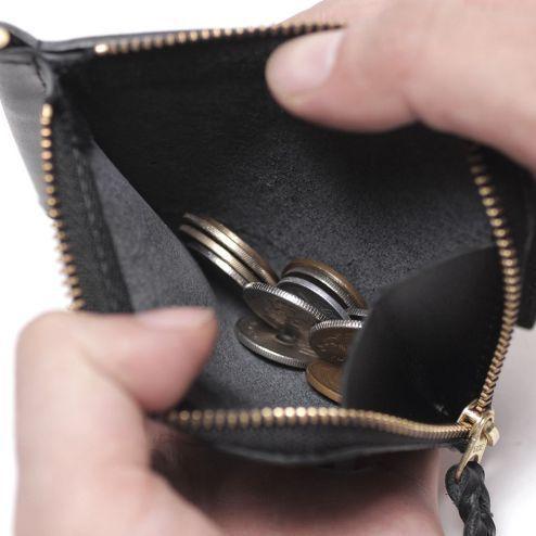 ヒズファクトリー 小銭入れ付きマネークリップ (クロ) Amazon | ヒズファクトリー 小銭入れ付きマネークリップ (クロ