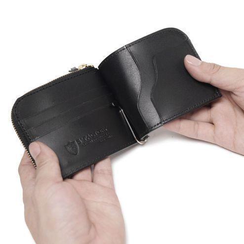 S'FACTORY（エスファクトリー） マネークリップ L字ファスナー