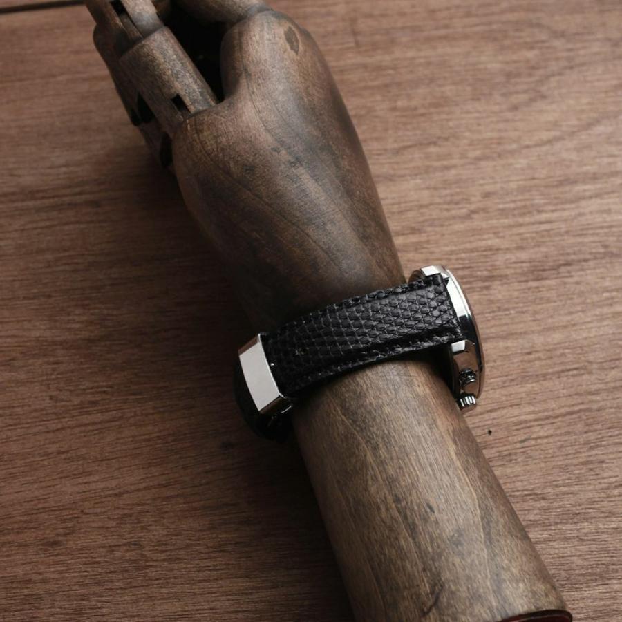 S'FACTORY 腕時計 時計ベルト リザード（トカゲ革） : S FACTORY