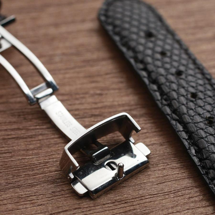 SAAD リザード レザー ベルト S'FACTORY 腕時計 時計ベルト リザード（トカゲ革） : S FACTORY