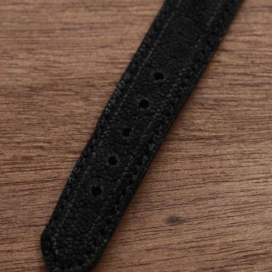 (厚焼き玉子)エレファントレザー 時計ベルト 黒色、 ラグ幅21/21mm 厚焼き玉子様専用)エレファントレザー 時計ベルト 黒色、 ラグ幅