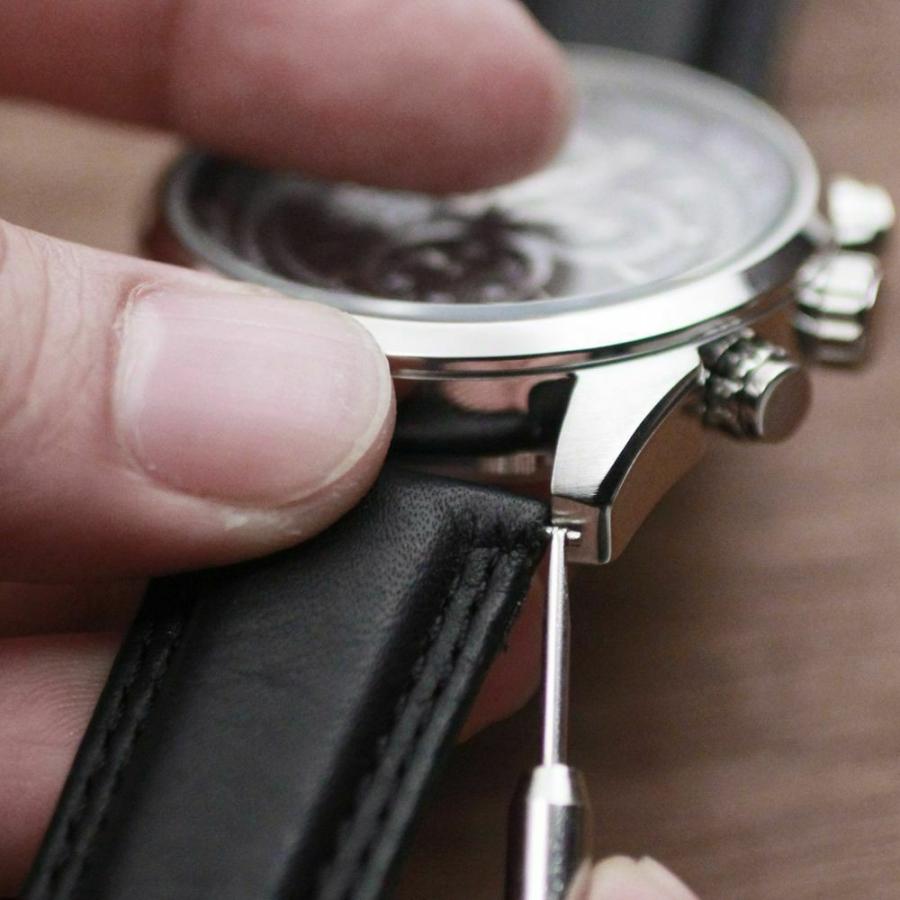 S'FACTORY 腕時計 時計ベルト ターコイズブルー カウレザー(牛革)｜sfactory｜15