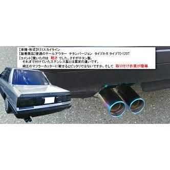 SFC チタンマフラーカッター 3個セット SFC マフラーカッター チタン スポーツ カスタマイズ 製品 購入