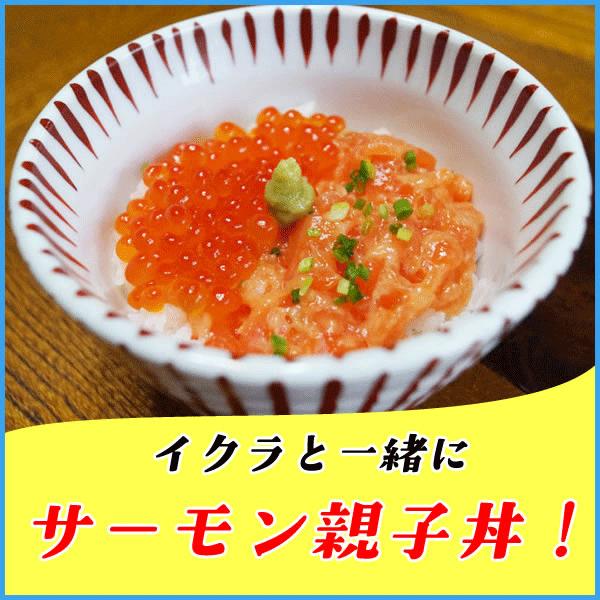 ゴロゴロサーモン 小分け40g×2パック タレ付き 新鮮なチリ産銀鮭を食べやすくダイスカット 鮭 サケ さけ さーもん 寿司 すし | ブランド登録なし | 02