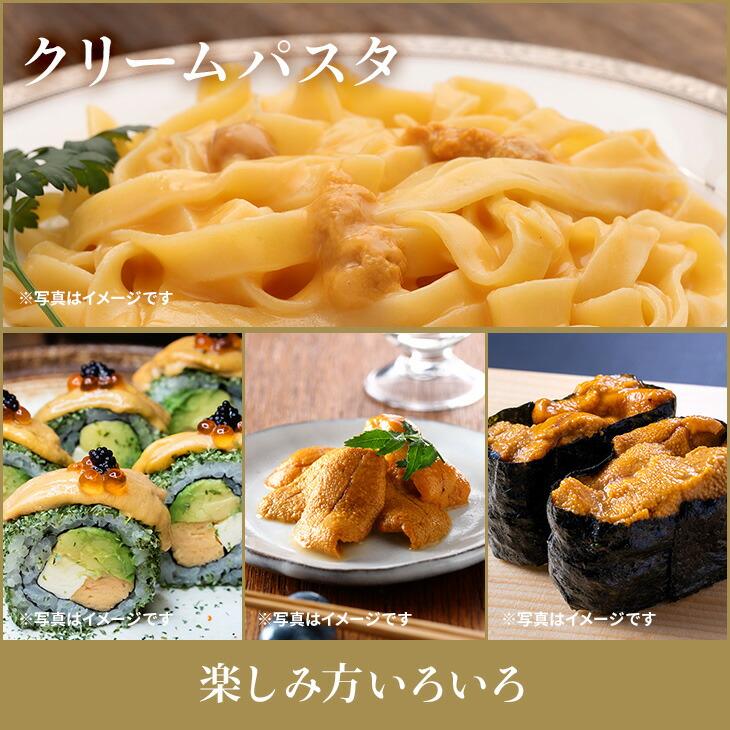 うに ウニ 天然生ウニ100g 雲丹 ミョウバン不使用 完全無添加 海鮮丼