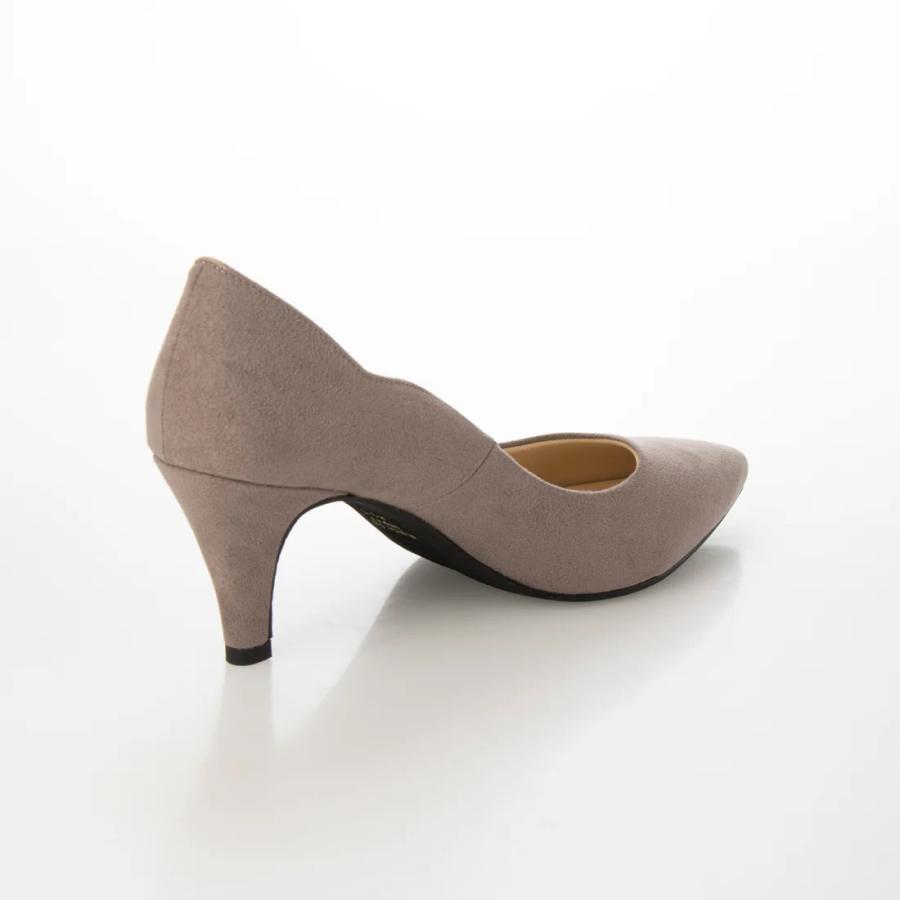 日本製 整体師監修 整体師と一緒につくったパンプス 379 高さ7センチ フラワーカットパンプス シンプル 結婚式 パーティ きれいめ カジュアル 晴雨兼用 | IKplus | 16