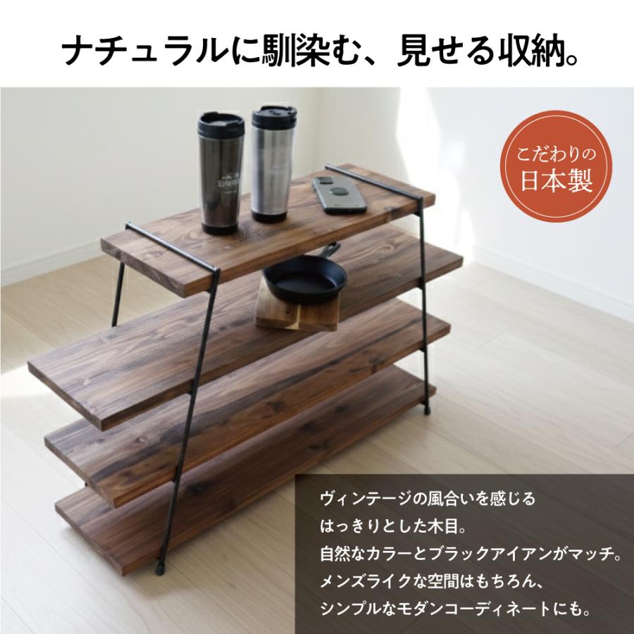 900 アイアンラック アイアンシェルフ キャンプギア キャンプ アウトドア 棚 IKplus アイアンシェルフ キャンプギア ハシゴ4段 2脚1SET アイアン