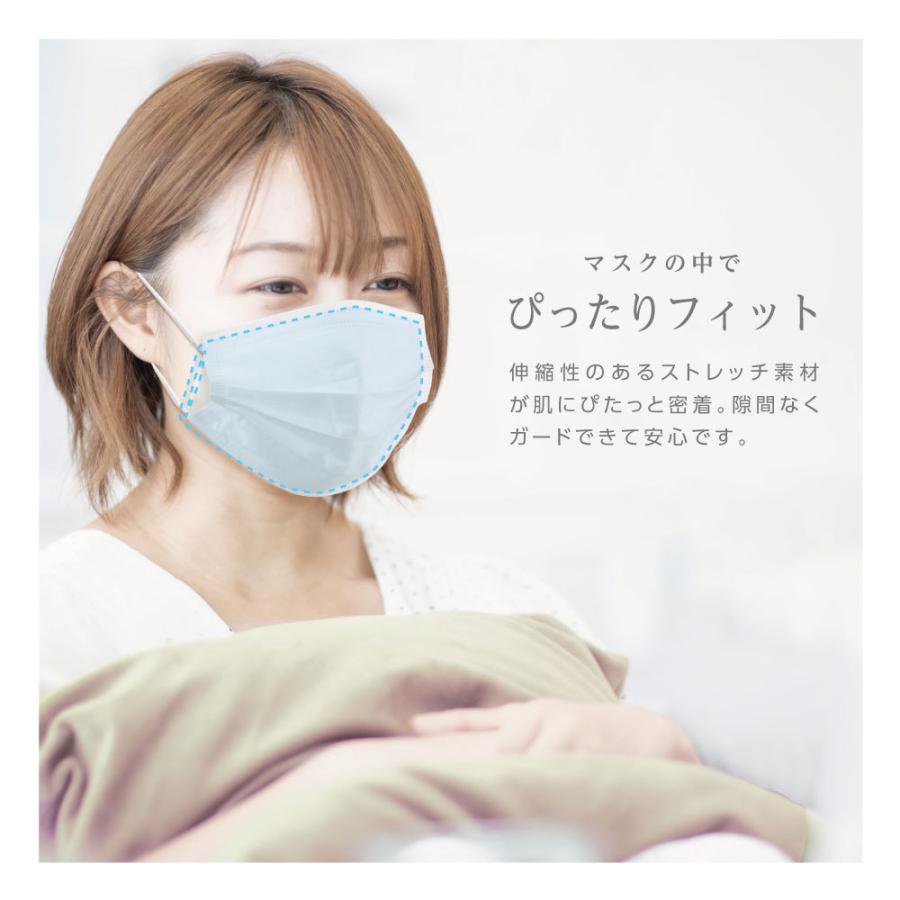 肌に優しいマスク 肌荒れ マスク 肌荒れしないマスク インナーマスク 日本製 MA-21 3枚入 息がしやすい プリーツマスク用 超吸水速乾 帯電防止 抗菌 防臭 | IKplus | 06