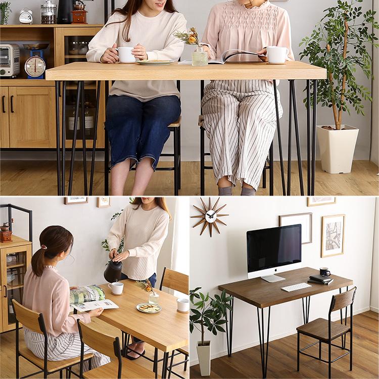 ヴィンテージ 背もたれ付き ダイニング 3点セット Ferro e Legno ヴィンテージ背もたれ付きダイニング3点セット Ferro e Legno フェロエ