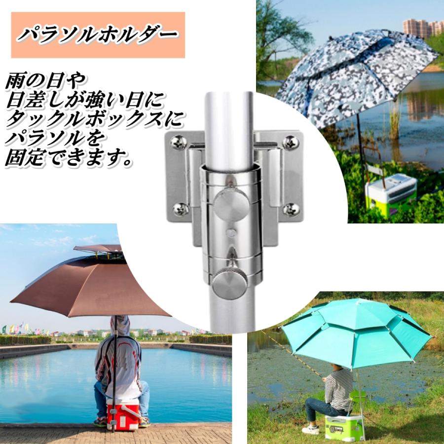 ロッドホルダー ポールホルダー クーラーボックス取り付け ステンレス製 ロッド保護付き ネジ付き 2個セット 1151 S Fields Inc 通販 Yahoo ショッピング